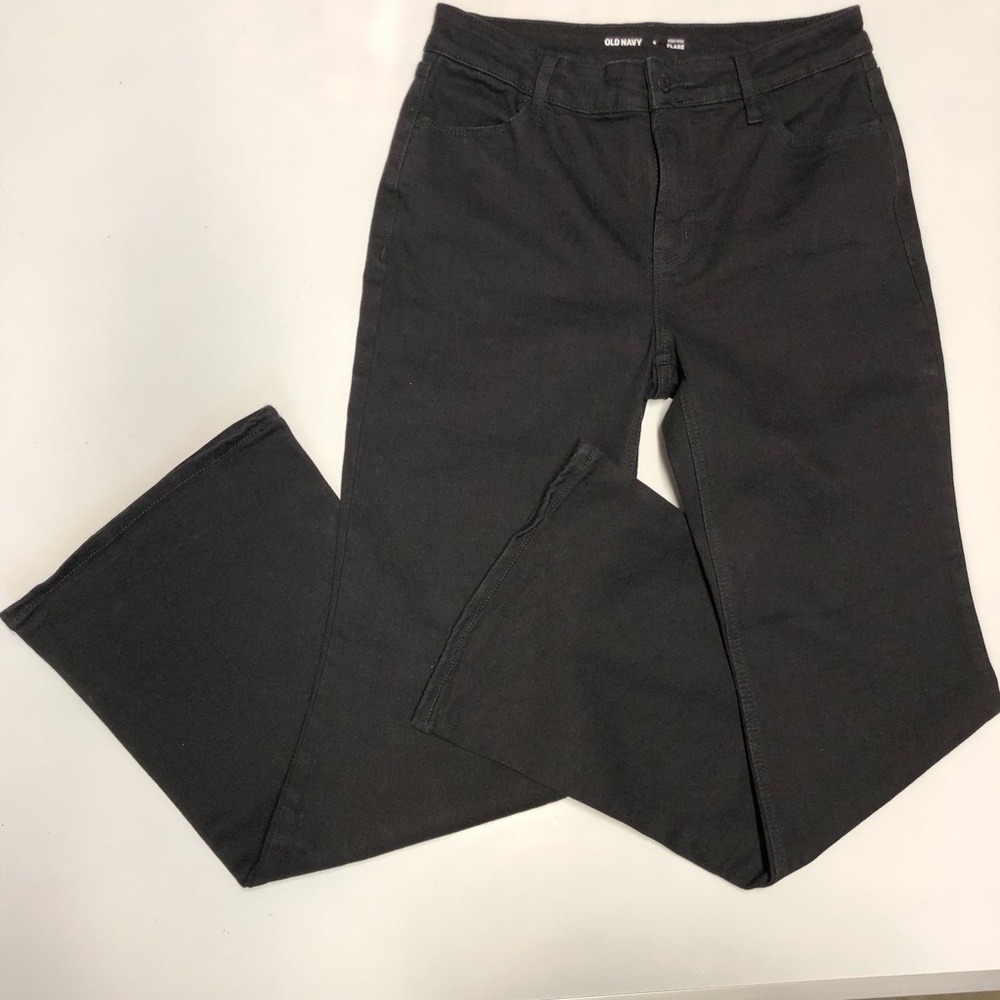 Old navy high rise flare jeans size 6